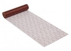 CreaPop Crackle Vlies  u. Tischläufer 28cm x 1m, nougat 