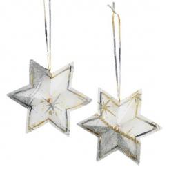 CreaPop Deko Stern 3 St., Folie selbstklebend 