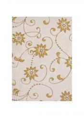 CreaPop Deko-Stoff Blumen-Design creme 29cm x 1m 