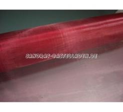 CreaPop Deko-Stoff Organza Uni Bordeaux 29cm x 1m 