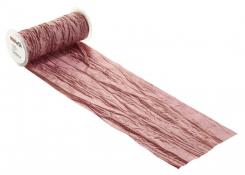 CreaPop Fripe Dekoband u. Tischband 20cm x 1m, altrosa 