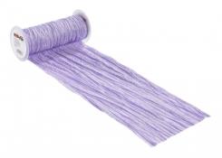 CreaPop Fripe Dekoband u. Tischband 20cm x 1m, flieder 