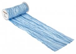 CreaPop Fripe Dekoband u. Tischband 20cm x 1m, hellblau 