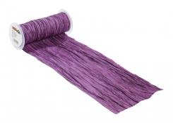 CreaPop Fripe Dekoband u. Tischband 20cm x 1m, pflaume 