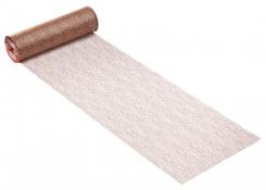 CreaPop Metallic-Crackle Vlies u.Tischläufer 28cmx1m, cognac 