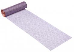 CreaPop Metallic-Crackle Vlies u.Tischläufer 28cmx1m, hortensie 