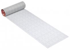 CreaPop Metallic-Crackle Vlies u.Tischläufer 28cmx1m, silber 