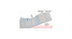 CreaPop Reagenzglash. Folie selbstklebend -Welle für 3 Reagenzgläser 