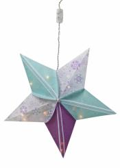 CreaPop Stern zum Beleuchten ca. 46cm Folie selbstklebend 