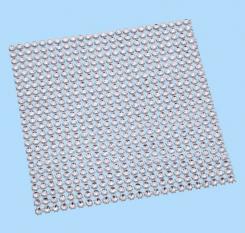 CreaPop Trendy Schmuckmatte silber 12x12cm 