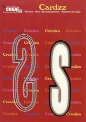 Crealies Cardzz Stanzschablone 3tlg. No.419 - Alphabet - S - 