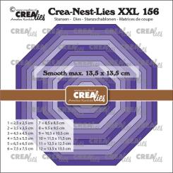 Crealies Crea-Nest-Lies XXL no. 156 Stanzschablone Achteck 