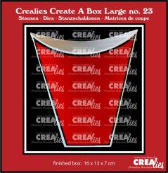 Crealies Create A Box Large no. 23 stehende Kissenbox 