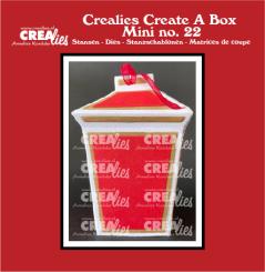 Crealies Create A Box Mini Stanzschablone no.22 Laternen Box 