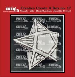 Crealies Create A Box no. 17 Sternenbox 