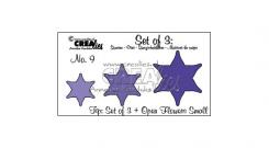 Crealies Flowers Small no. 9  Stanzschablone 