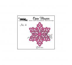 Crealies Open Flower no. 04 Stanzschablone 