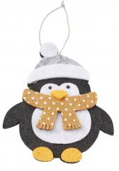 Creapop Filz-Pinguin, ca. 7,5 cm, mit Aufhänger  