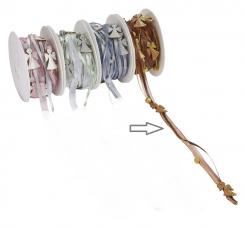 Creapop TRENDY-Band Engel braun/gold, Rol. à 5 m 