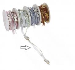 Creapop TRENDY-Band Engel, grün/silber, Rol. à 5 m 