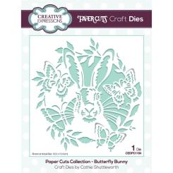 Creative Expressions Paper Cuts Stanzschablone -Butterfly Bunny - Hase 