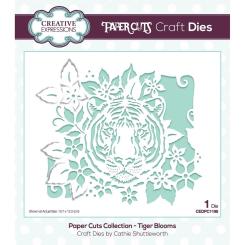 Creative Expressions Paper Cuts Stanzschablone -Tiger Blooms 
