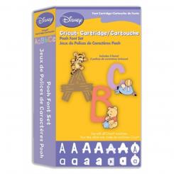 Cricut Cartridge Disney® Pooh Font Set (Einsatzmodul) 