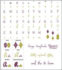 Cricut Cartridge (Einsatzmodul) Jasmine 