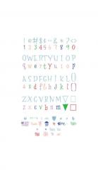 Cricut Cartridge (Einsatzmodul) lyrical letters 