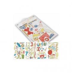 Cupcake Chipsticker Shapes chipboard 