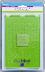 Cuttlebug Platteform All in One Grundplatte Repo Folder + 1 zweiteilige Prägeschablone 
