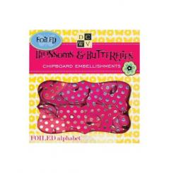 DCWV Box of chipboard B&B alphabet / 56 ST 