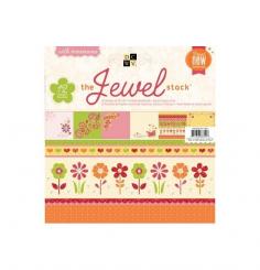 DCWV Paper stack Jewel 30,5X30,5cm, 24 Bögen + Hüllen 