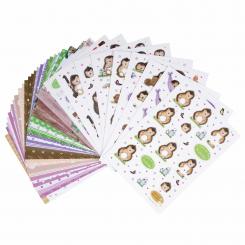 Daisy and Dandelion Ultimate a4 decoupage collector`s pack - hawthorn & bramble (54pcs) 