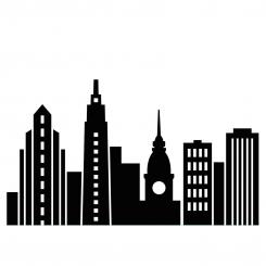 Darice Embossing - Prägeschablone 10,8x14,6cm Cityscape 