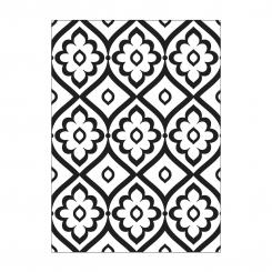Darice Embossing - Prägeschablone 10,8x14,6cm Fliesenmuster 
