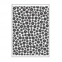 Darice Embossing - Prägeschablone 10,8x14,6cm Gänseblümchen Hintergrund  