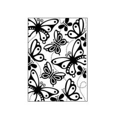 Darice Embossing - Prägeschablone 10,8x14,6cm Schmetterlinge 