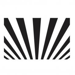 Darice Embossing - Prägeschablone 10,8x14,6cm Sonnenstrahlen 