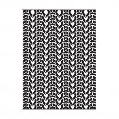 Darice Embossing - Prägeschablone 10,8x14,6cm Strickpullover 