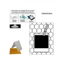 Darice Embossing - Prägeschablone 10,8x14,6cm polaroid wire 