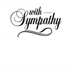 Darice Embossing - Prägeschablone 10,8x14,6cm with Sympathy 