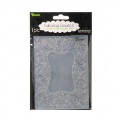Darice Embossing-Prägeschablone scroll 14,6x10,8cm 