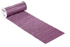 Deko-Stoff Satin-Plissée 20 cm x 5 m, pflaume 