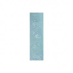 Dekoband Embossing Baby Spielzeug blau 22mm - 1,8m/ 1 Rolle 