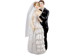 Dekofigur Brautpaar / Hochzeitspaar A ca. 10cm 