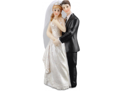 Dekofigur Brautpaar / Hochzeitspaar B ca. 10cm 