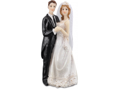Dekofigur Brautpaar / Hochzeitspaar B ca. 10cm 