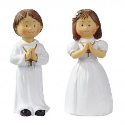 Dekofigur CREApop Kommunion/Konfirmations Mädchen 8,5 cm, stehend 