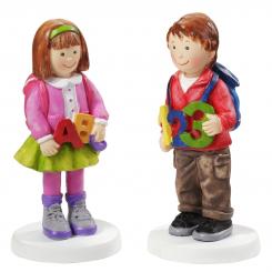 Dekofigur CREApop Schuljunge, 8,5 cm 